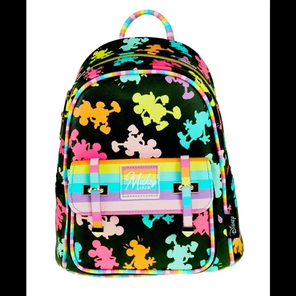 Bags | Rainbow Mickey Disney Licensed Backpack | Poshmark display picture 3